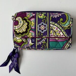 VERA BRADLEY Quilted Fabric Crossbody Bag